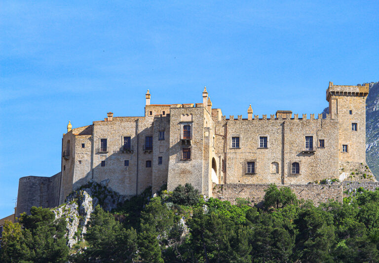 The castle of Carini and the story of the Baroness