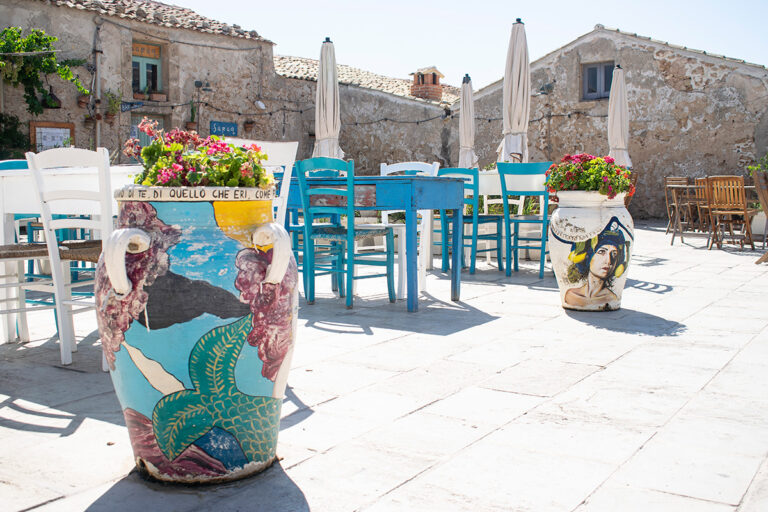 Marzamemi, a triumph of colours in the south of Sicily marzamemi