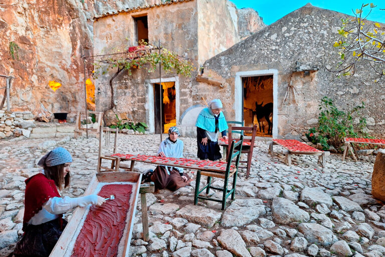 The Nativity in the Mangiapane Cave